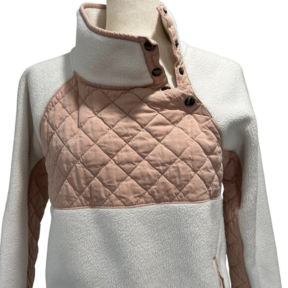 Abercrombie‎ & Fitch Sweater Size Small Asymmetrical Snap Fleece Pullover (15) - Picture 10 of 10